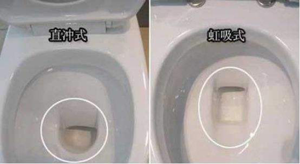 虹吸式马桶和直冲式马桶哪个好？你家选对了吗