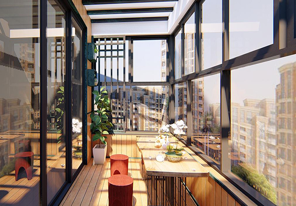 七种阳台装修设计方案 让阳台空间翻倍