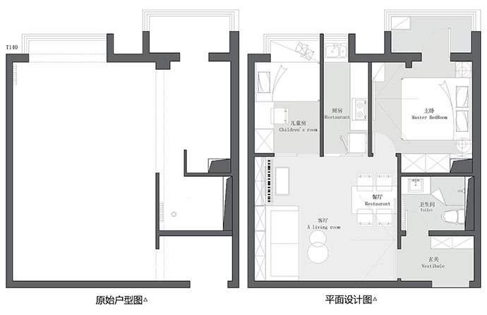 成都大晶装饰公司爆改45㎡单身公寓 一居变二室17