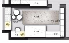 成都装饰公司推荐-儿童生活动线设计规划大全